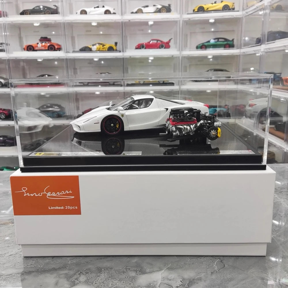 [General Models] 1:18 Ferrari 2002 Enzo White Model Car Resin