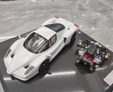 [General Models] 1:18 Ferrari 2002 Enzo vit modellbil harts
