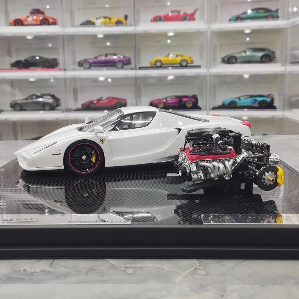 [General Models] 1:18 Ferrari 2002 Enzo White Model Car Resin