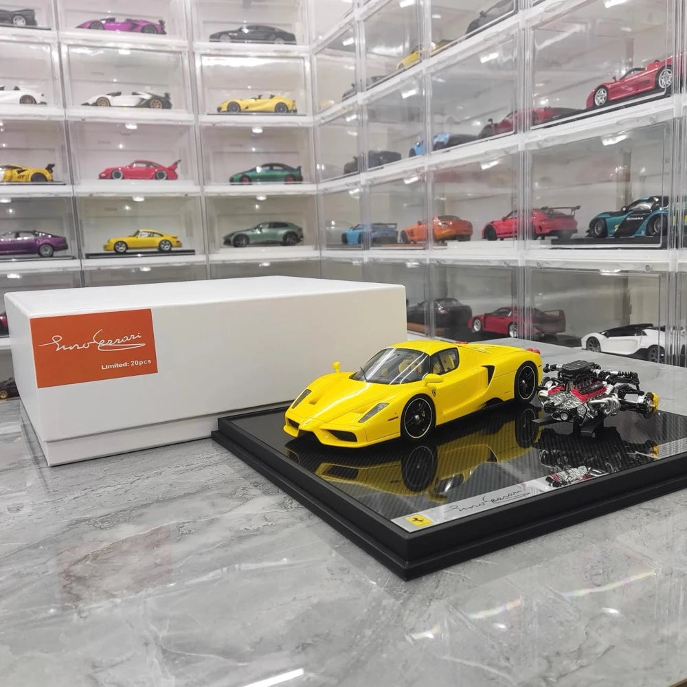 [General Models] 1:18 Ferrari 2002 Enzo Yellow Model Car Resin