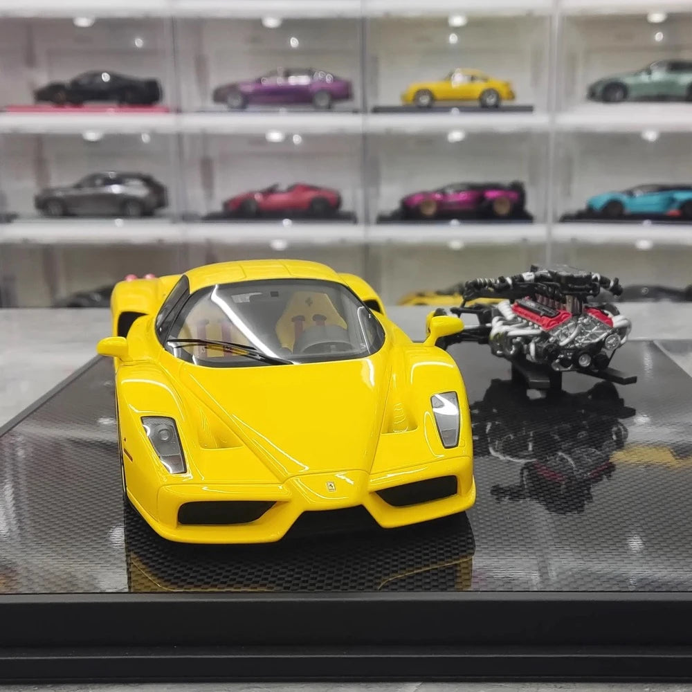 [General Models] 1:18 Ferrari 2002 Enzo Yellow Model Car Resin