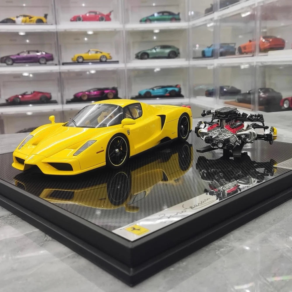 [General Models] 1:18 Ferrari 2002 Enzo Yellow Model Car Resin