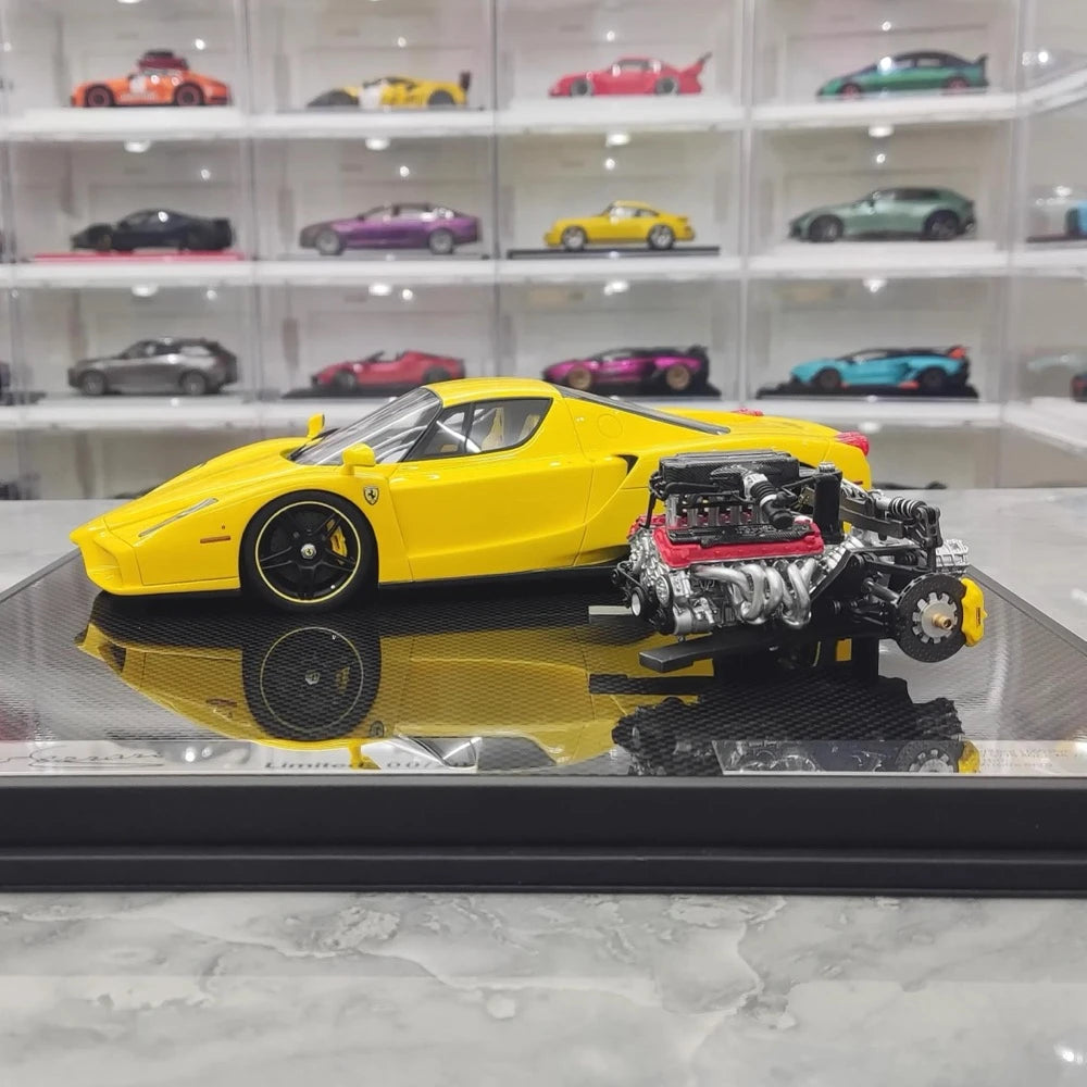 [General Models] 1:18 Ferrari 2002 Enzo Yellow Model Car Resin