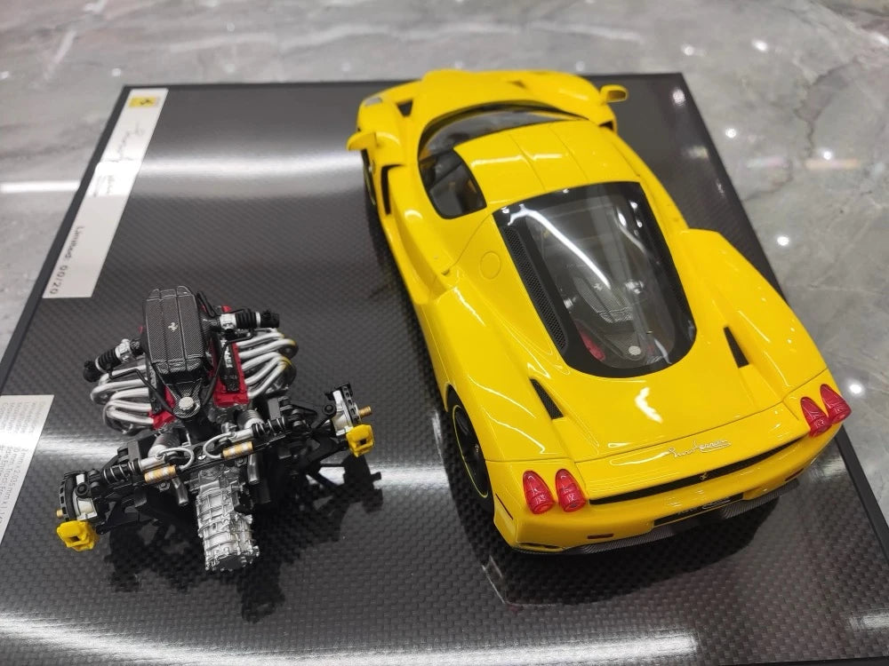 [General Models] 1:18 Ferrari 2002 Enzo Yellow Model Car Resin