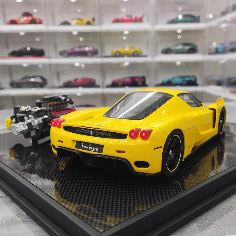 [General Models] 1:18 Ferrari 2002 Enzo Yellow Model Car Resin