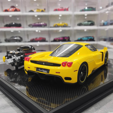 [General Models] 1:18 Ferrari 2002 Enzo Yellow Model Car Resin