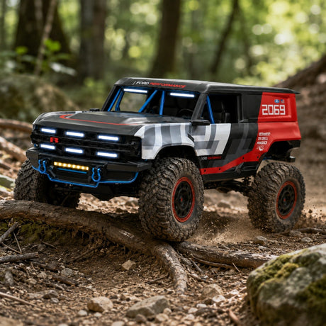 MJX H12P 1:12 سيارة AWD RTR RCRC سيارة فورد برونكو R RC الزاحف بدون فرش