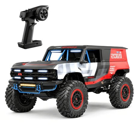 MJX H12P 1:12 سيارة AWD RTR RCRC سيارة فورد برونكو R RC الزاحف بدون فرش