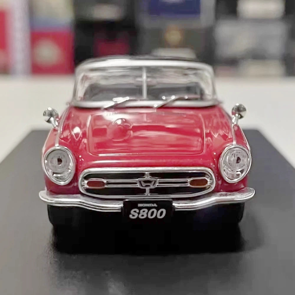 [Hachette] 1:43 Honda 1966 S800 AS800 Red Model Car Die-Cast