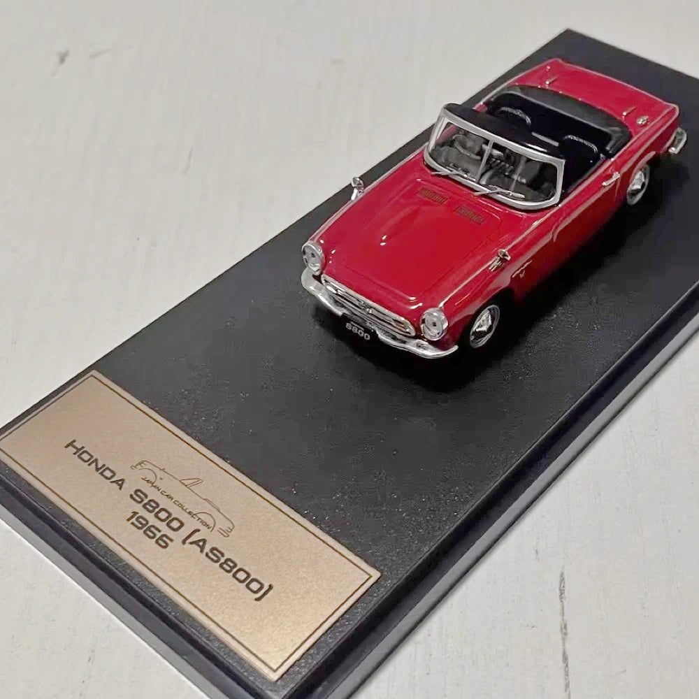 [Hachette] 1:43 Honda 1966 S800 AS800 Red Model Car Die-Cast