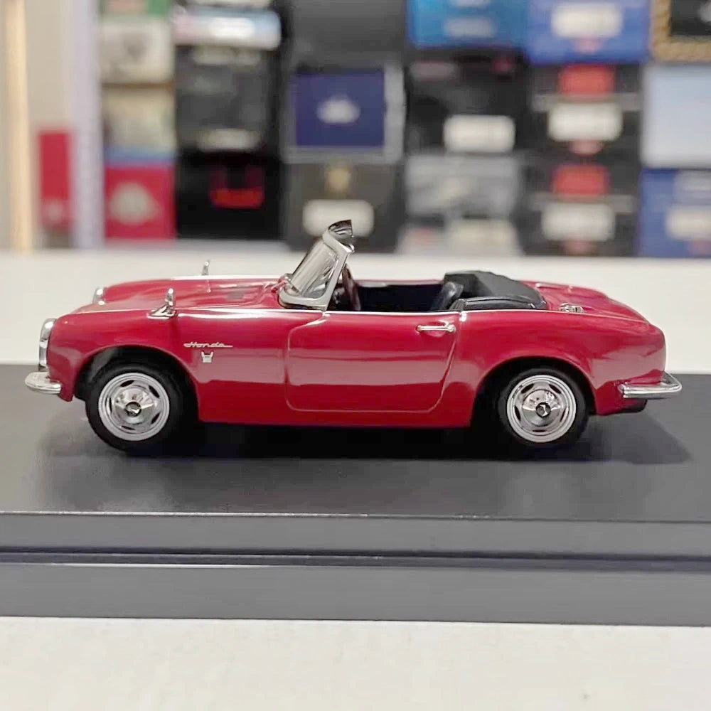 [Hachette] 1:43 Honda 1966 S800 AS800 Red Model Car Die-Cast
