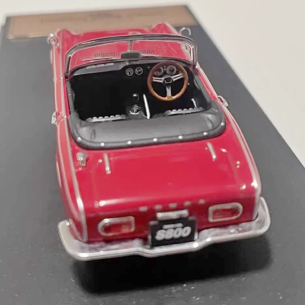 [Hachette] 1:43 Honda 1966 S800 AS800 Red Model Car Die-Cast