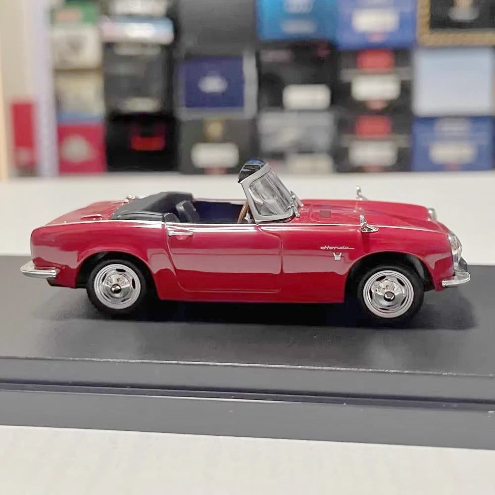 [Hachette] 1:43 Honda 1966 S800 AS800 Red Model Car Die-Cast