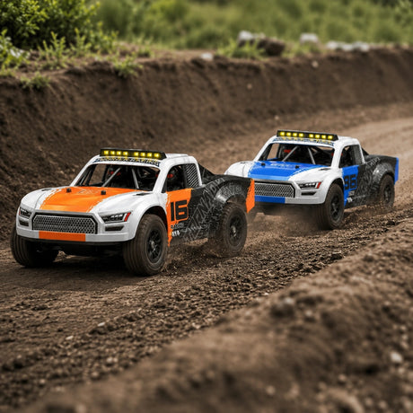 شاحنة 4WD RTR RC سيارة RC سيارة HS16-81 1:16 RC المسار القصير تورنادو