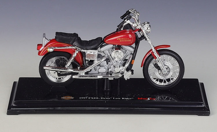 Harley Davidson Dyna Low Rider FXDL Diecast Model Motorcycle