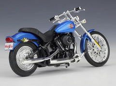 1:18 Harley-Davidson 2002 FXSTB Night Traink Motorcycle Model