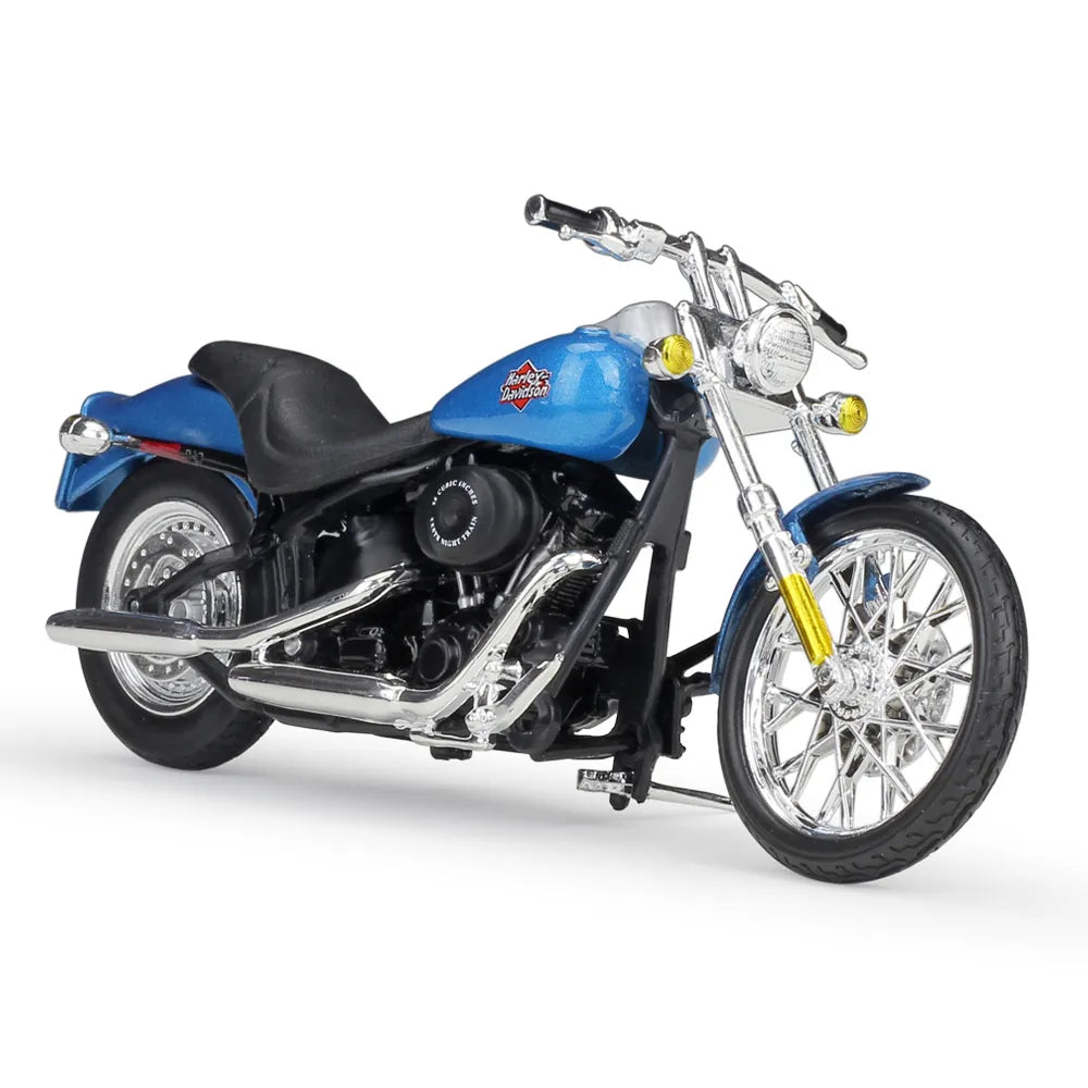 1:18 Harley-Davidson 2002 FXSTB Night Traink Motorcycle Model