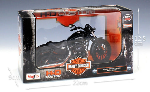 1:12 Harley-Davidson 2014 Sportster Iron 883 Motorcycle Model