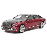 Henson & Heaven Bentley 2024 Flying Spur musta ja punainen 1:18 – keräilytason resiinimalli