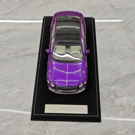Henson & Heaven Bentley 2024 Flying Spur Purple 1:18 – Collectible Resin Model Resin