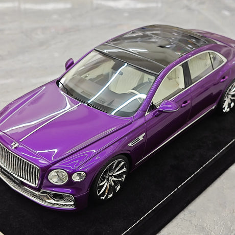 Henson & Heaven Bentley 2024 Flying Spur Purple 1:18 – Collectible Resin Model Resin