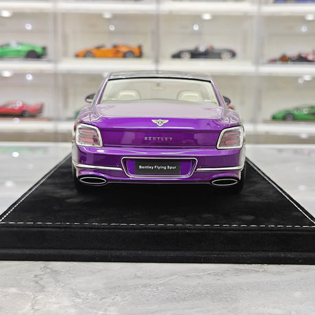 Henson & Heaven Bentley 2024 Flying Spur Purple 1:18 – Collectible Resin Model Resin