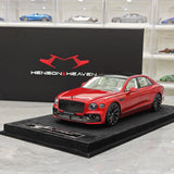 Henson & Heaven Bentley 2024 Flying Spur rood 1:18 – Collectible resin Model resin