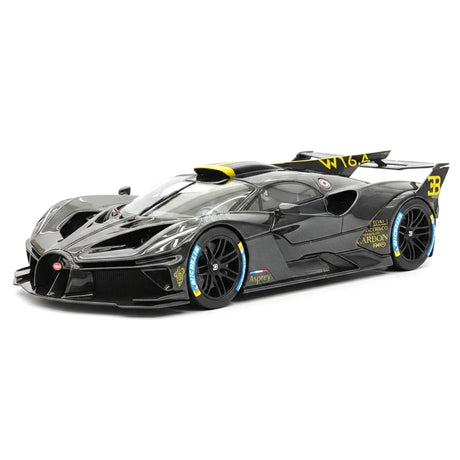 Henson & Heaven Bugatti 2021 Bolide Black 1:18 – Collectible Resin Model Resin
