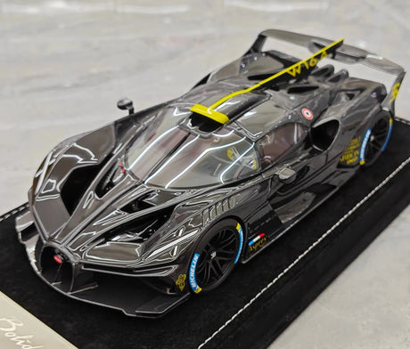 Henson & Heaven Bugatti 2021 Bolide Black 1:18 – Collectible Resin Model Resin