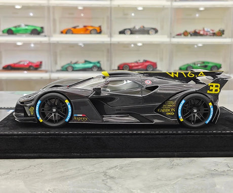 Henson & Heaven Bugatti 2021 Bolide Black 1:18 – Collectible Resin Model Resin