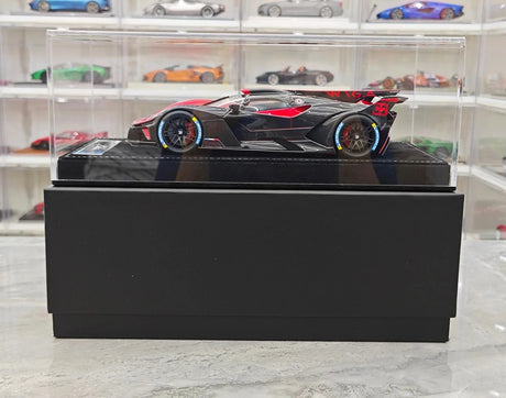 Henson & Heaven Bugatti 2021 Bolide Red 1:18 – Collectible Resin Model Resin