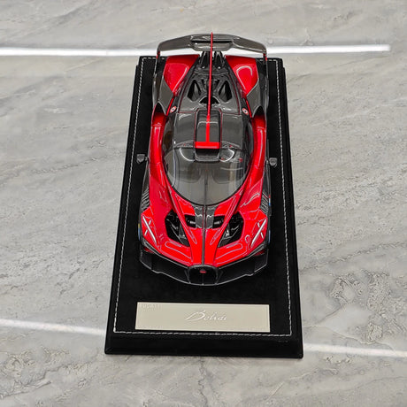 Henson & Heaven Bugatti 2021 Bolide Red 1:18 – Collectible Resin Model Resin
