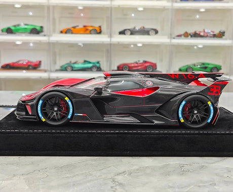 Henson & Heaven Bugatti 2021 Bolide Red 1:18 – Collectible Resin Model Resin