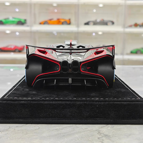 Henson & Heaven Bugatti 2021 Bolide Red 1:18 – Collectible Resin Model Resin