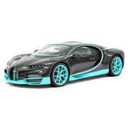 Henson & Heaven Bugatti 2026 Tourbillon nero e blu 1:18 – modellino auto da collezione in resina