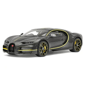 Henson & Heaven Bugatti 2026 Tourbillon 1:18 in fibra di carbonio nera – Resina da collezione per modelli