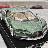 Henson & Heaven Bugatti 2026 Tourbillon Green 1:18 – Resina da collezione per modelli di resina