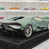 Henson & Heaven Bugatti 2026 Tourbillon Green 1:18 – Sammelobjekt-Resin-Modellharz
