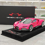 Henson & Heaven Bugatti 2026 Tourbillon Pink 1:18 – samlarobjekt resinmodellresin