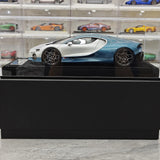 Henson & Heaven Bugatti 2026 Tourbillon Silver och Blue 1:18 – Samlarresin i resin