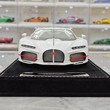 Bugatti 2026 Tourbillon White 1:18 resin model car by Henson & Heaven - view 1