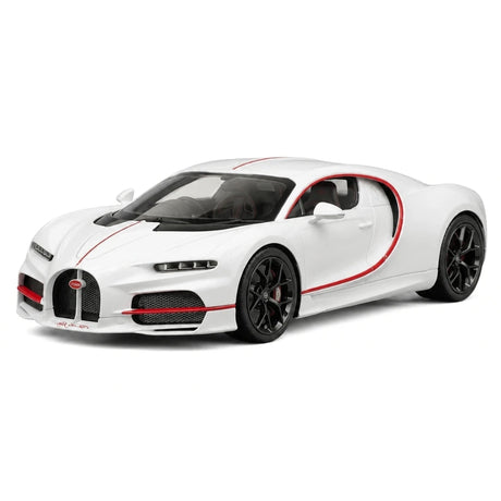 Henson & Heaven Bugatti 2026 Tourbillon White 1:18 – Resina da collezione per modelli in resina