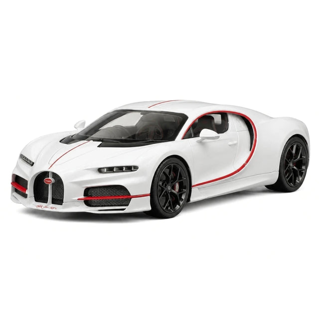 Henson & Heaven Bugatti 2026 Tourbillon White 1:18 – Resina da collezione per modelli in resina