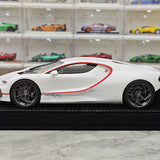 Bugatti 2026 Tourbillon White 1:18 resin model car by Henson & Heaven - view 5