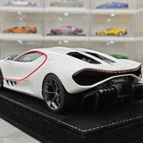 Bugatti 2026 Tourbillon White 1:18 resin model car by Henson & Heaven - view 6