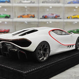 Bugatti 2026 Tourbillon White 1:18 resin model car by Henson & Heaven - view 8