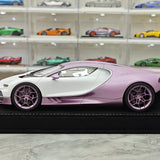 Henson & Heaven Bugatti 2026 Tourbillon White and Pink 1:18 – Collectible Resin Model Resin