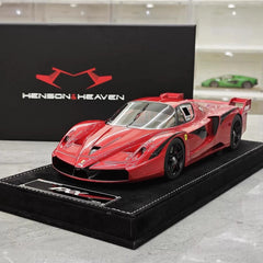 [Henson & Heaven] 1:18 Ferrari 2005 FXX Magenta Model Car Resin