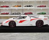 [Henson & Heaven] 1:18 Ferrari 2005 FXX White Model Car Resin