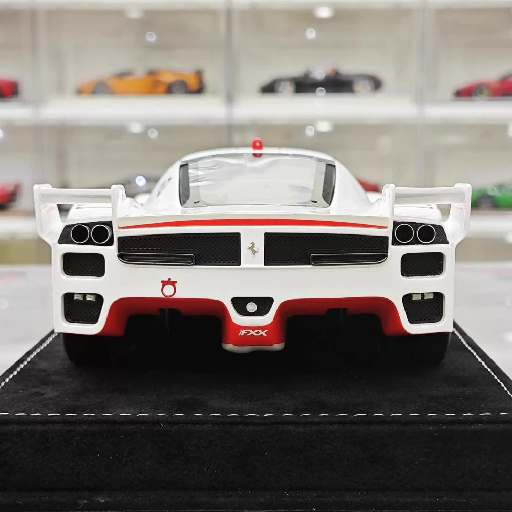 [Henson & Heaven] 1:18 Ferrari 2005 FXX White Model Car Resin